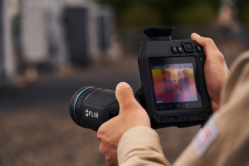 Nieuwe FLIR T860 hoogwaardige warmtebeeldcamera Gestroomlijnde industriële inspecties